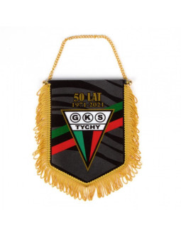 Proporczyk gks tychy 50 lat 2