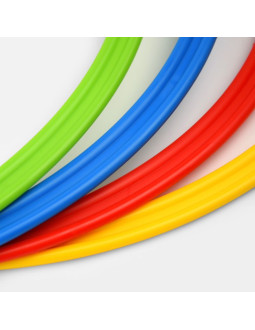 Obręcze treningowe 45cm 12szt. / kt12-45rgby 2