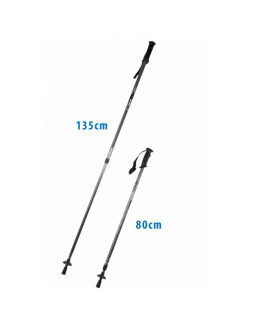 Kijki trekingowe classic srebrne