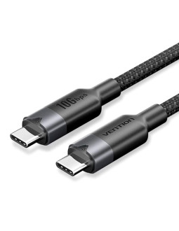 Kabel usb-c do usb-c vention usb 3.2 5a 10gbps 1m czarny
