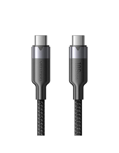 Kabel usb-c do usb-c vention usb 3.2 5a 10gbps 1m czarny