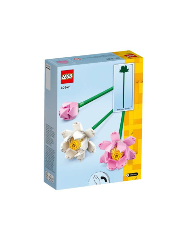Lego flowers 40647 kwiaty lotosu