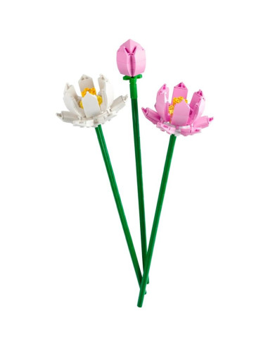 Lego flowers 40647 kwiaty lotosu