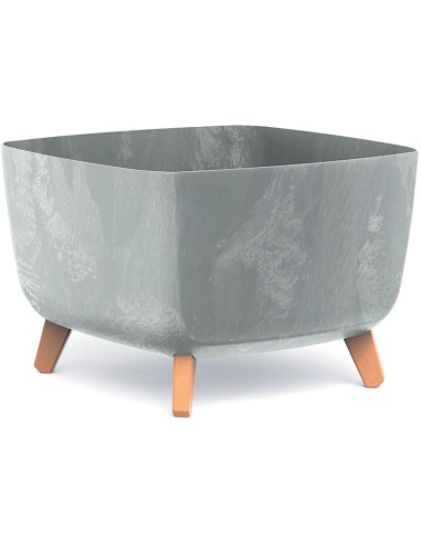 Doniczka gracia square beton effect 39x39cm