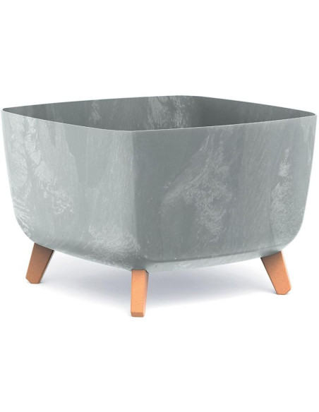 Doniczka gracia square beton effect 39x39cm