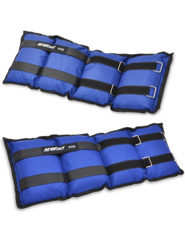 Obciążenie na przeguby niebieskie 8kg (2x4kg) enero fit