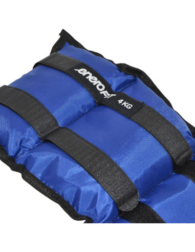 Obciążenie na przeguby niebieskie 8kg (2x4kg) enero fit