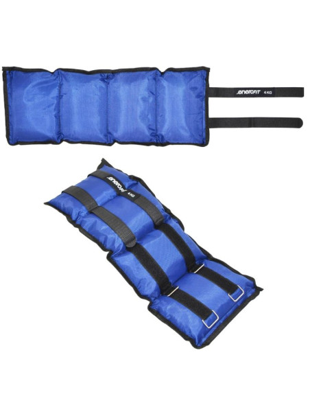 Obciążenie na przeguby niebieskie 8kg (2x4kg) enero fit