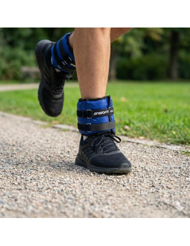 Obciążenie na przeguby niebieskie 8kg (2x4kg) enero fit