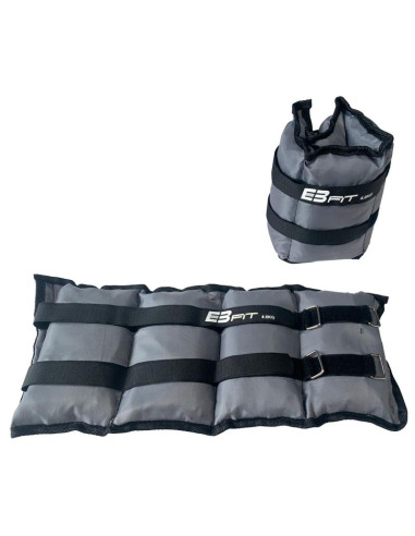 Obciążenie na przeguby szare 8kg (2x4kg) enero fit