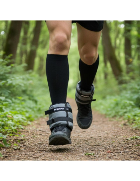 Obciążenie na przeguby szare 8kg (2x4kg) enero fit