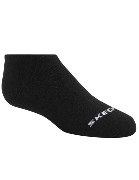 Skechers 6pk core lowcut lg socks   s118209-blk czarne 35-38