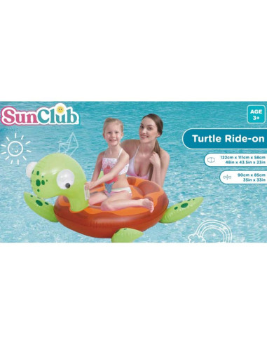 Dmuchany żółw 122x111x58 35464