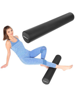 Wałek roller fitness joga eva 15x60cm z wypustkami enero fit