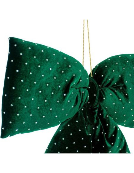 Kokarda dekoracyjna zielona 39x50cm mica