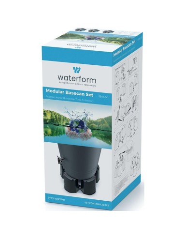 Podstawa do zbiornika na wodę deszczówkę modular 5 basecan antracyt
