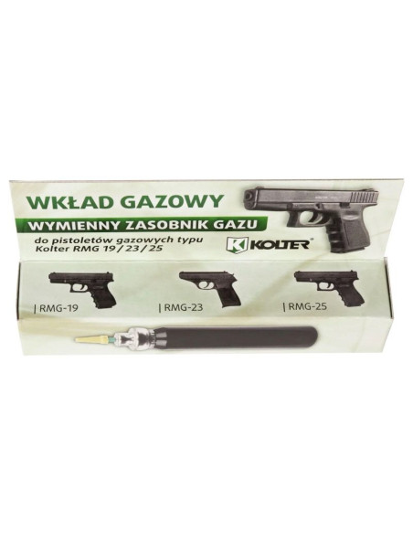 Wkład z gazem oc do pistoletów rmg
