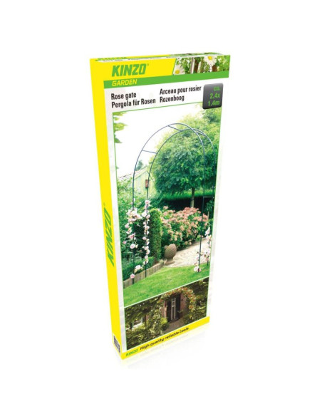 Brama pergola na róże kinzo