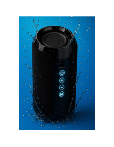 Squeak głośnik jet bluetooth 5.3, 14w, radio fm, microsd, aux, usb, usb-c sq1008