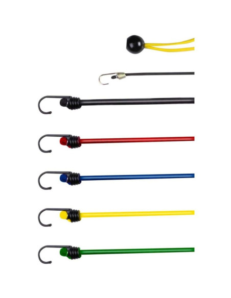 Taśmy gumy do mocowania bagażu haki 18szt dunlop