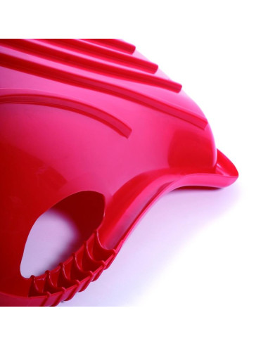 Ślizg plastikowy shell big czerwony r.l