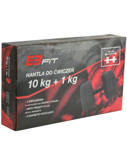 Hantel ebfit kompozytowy regulowany 10 kg 2
