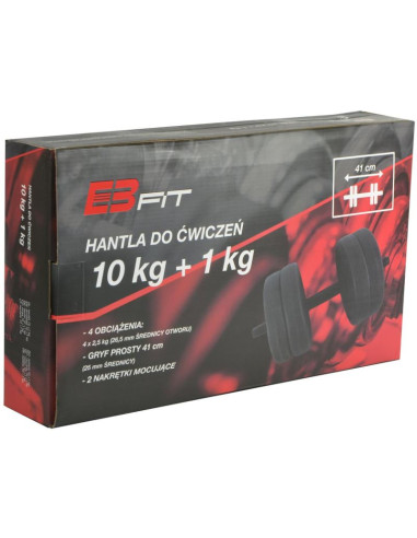 Hantel ebfit kompozytowy regulowany 10 kg