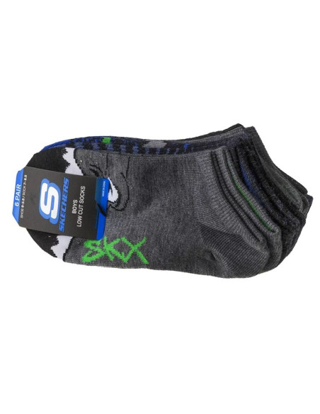 Skechers boys 6pk low cut dinos s111627-ast wielokolorowe 31-34