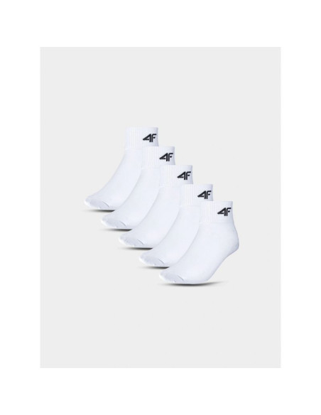 Skarpetki casual za kostkę (5-pack) dziecięce 4f 4fjwmm00usocu295-91s