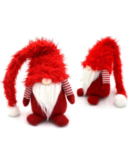 Skrzat gnom z futrzaną czapą 86cm