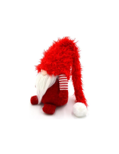 Skrzat gnom z futrzaną czapą 86cm