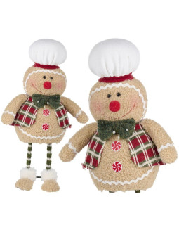 Figurka dekoracyjna piernik świąteczny articasa 25x45cm