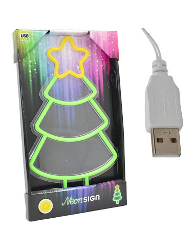 Figurka neonowa lampka choinka