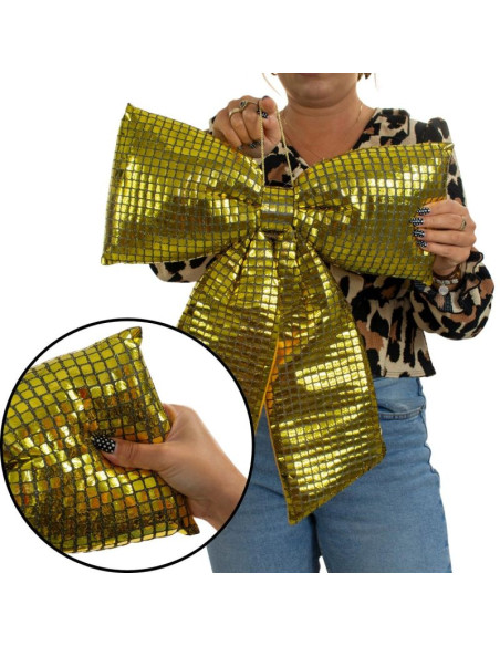 Kokarda dekoracyjna złota 39x50cm mica