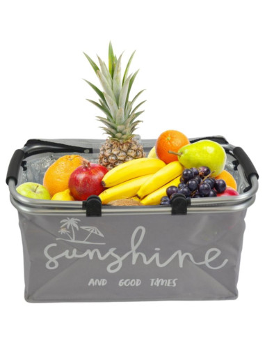 Koszyk turystyczny składany termiczny 35l redcliffs róż