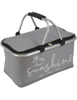 Koszyk turystyczny składany termiczny 35l redcliffs szary