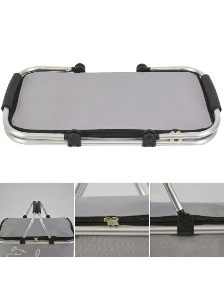 Koszyk turystyczny składany termiczny 35l redcliffs szary