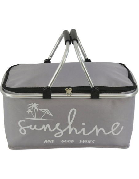 Koszyk turystyczny składany termiczny 35l redcliffs szary