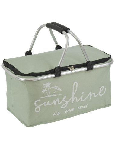 Koszyk turystyczny składany termiczny 35l redcliffs zielony