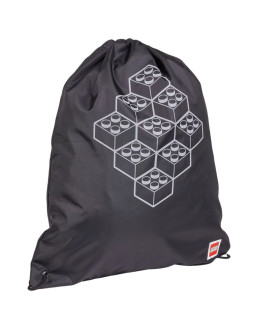 Lego bricks drawstring bag 10034-2511 czarne one size