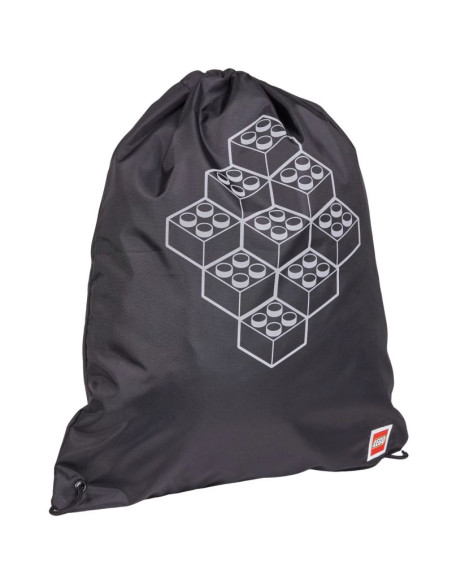 Lego bricks drawstring bag 10034-2511 czarne one size