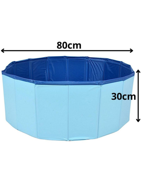 Basen ogrodowy składany dla psa 80x30cm saska garden