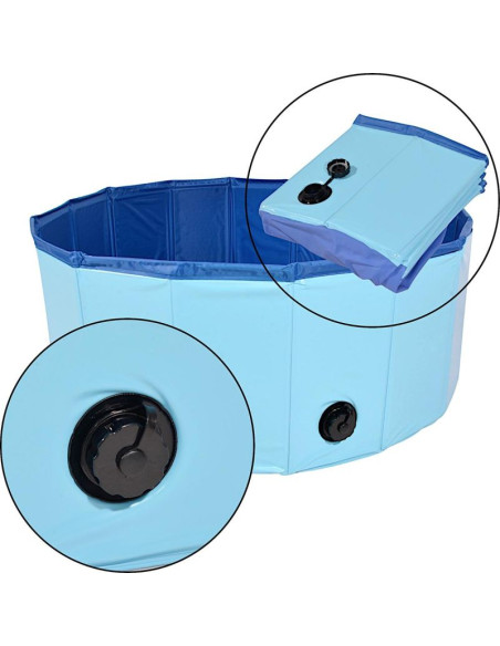 Basen ogrodowy składany dla psa 80x30cm saska garden