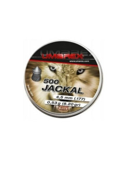 Śrut 4,5 mm umarex jackal pointed ribbed 500 szt