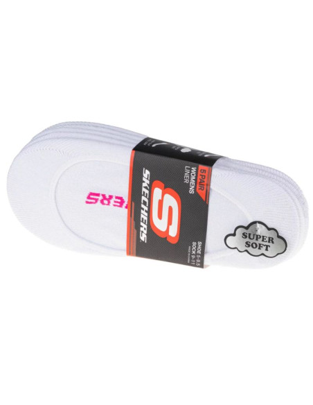 Skechers 5pk womens non terry socks s110703-wht białe 36-40