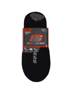 Skechers 5pk womens non terry socks s110703-blk czarne 36-40 2