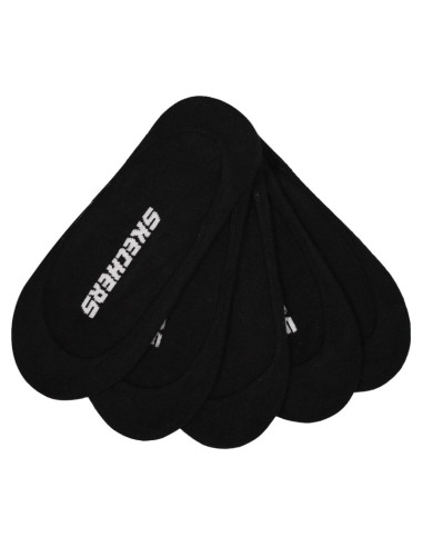 Skechers 5pk womens non terry socks s110703-blk czarne 36-40