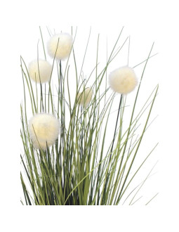 Sztuczna trawa fejka jak żywa z białymi kulkami 70 cm 2