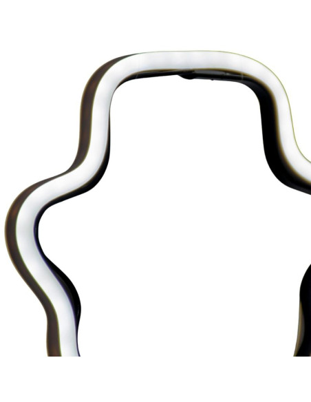 Neon bałwan biały 81 led na baterie 14,5x96cm luca