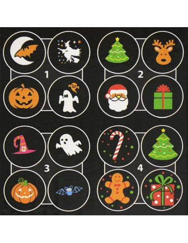 Projektor rzutnik led wymienne klisze święta halloween